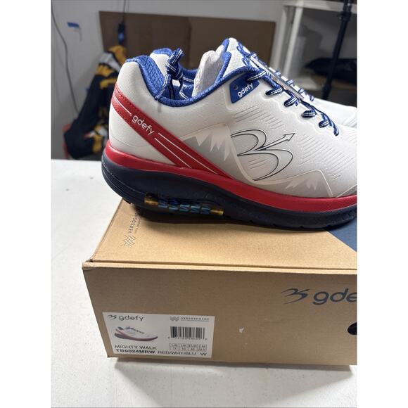 Gdefy Mighty Walk Red/why/blu Men’s Size 11 Wide main image 5